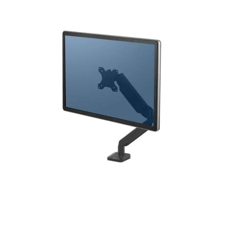 Braccio Monitor Singolo per regolare monitor LCD/TFT Fellowes Platinum Series nero max 24 pollici - 8043301